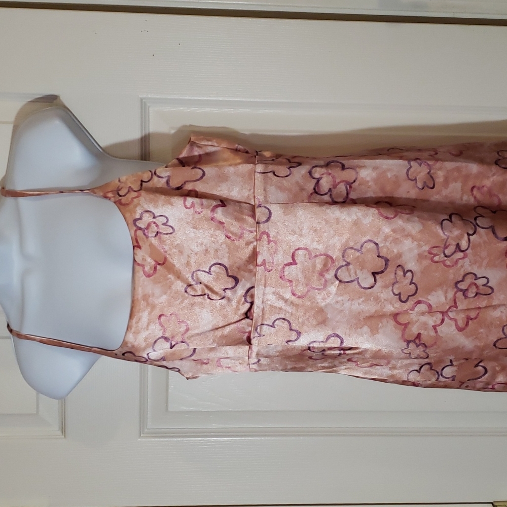 Wild Fable slinky pink spaghetti strap Slip Dress - Picture 2 of 8